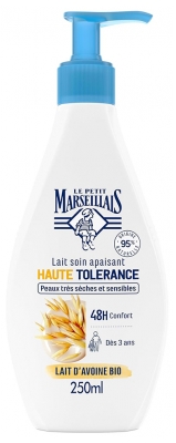 Leite de Cuidado Calmante Alta Tolerância Aveia Orgânica Le Petit Marseillais 250 ml