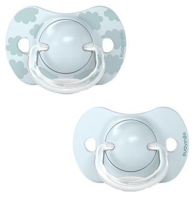 Suavinex 2 Reversible Soothers with Teat SX Pro 0 to 6 Months - Model: Blue