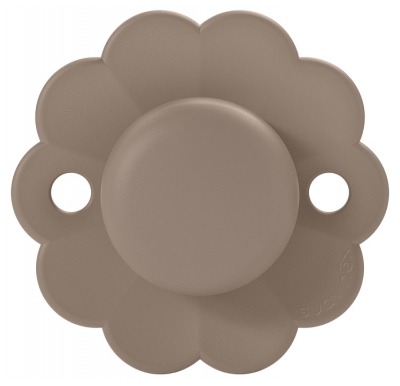 Suavinex Chupete Reversible con Tetina Simétrica SX Pro 6 a 18 Meses - Modelo: Marrón