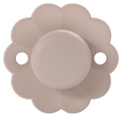 Suavinex Umkehrbarer Schnuller mit Symmetrischem Sauger SX Pro 6 bis 18 Monate - Modell: Rosa Malve