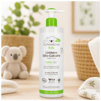 Alphanova Liniment Oléo-Calcaire Bio 400 ml