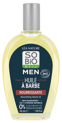 Léa Nature SO BIO étic Men Huile à Barbe Nourrissante Bio 50 ml