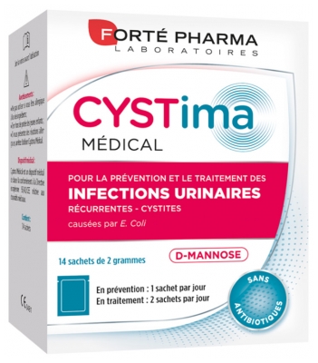 Forté Pharma Cystima Médical 14 Sachets