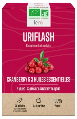 Léro Uriflash Organic 20 Capsule