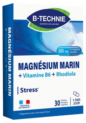 Biotechnie Marine Magnesium B6 Rhodiola 30 Capsules