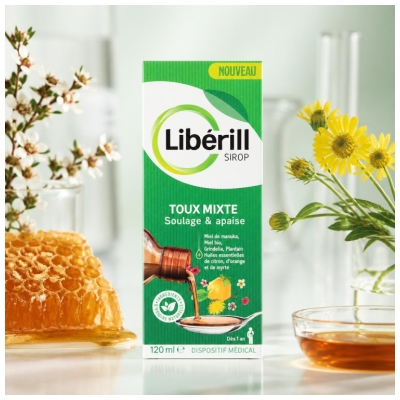 Libérill Sirop Toux Mixte Soulage & Apaise 120 ml