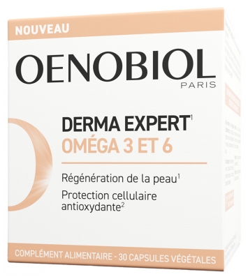 Oenobiol Derma Expert Oméga 3 et 6 30 Capsules