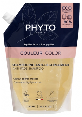 Phyto Couleur Szampon chroniący przed wypłukiwaniem koloru Eko-uzupełnienie 750 ml