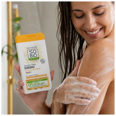 Léa Nature SO BIO étic Ylimääräinen suihkuvoide Bio Sheavoi 450 ml