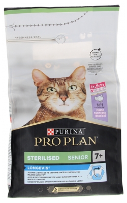 Purina Proplan pro kastrované seniory Longevis Krůta 1,5 kg