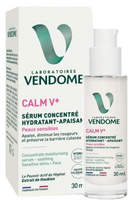 Laboratoires Vendôme Calm V+ Sérum Concentré Hydratant Apaisant 30 ml