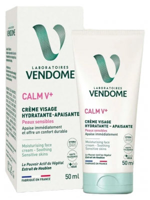 Laboratoires Vendôme Calm V+ Crème Visage Hydratante Apaisante 50 ml