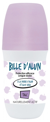 Gel d'Alun Déodorant Parfum Talc 75 ml