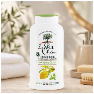 Le Petit Olivier Creme Duche Extra Suave & Hidratante Verbena Limão 500 ml