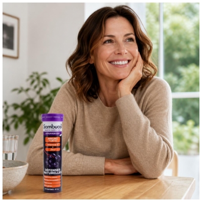 Sambucol Immuno Forte Natural Defences 15 Tabletek Musujących