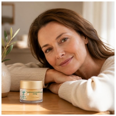 Le Petit Olivier Ravitseva Ikäisyyden Vastainen Yövoide Arganöljy 50 ml