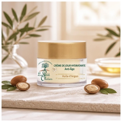 Le Petit Olivier Argan Oil Hydrating Anti-Aging Day Cream 50 ml