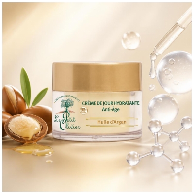Le Petit Olivier Argan Oil Hydrating Anti-Aging Day Cream 50 ml