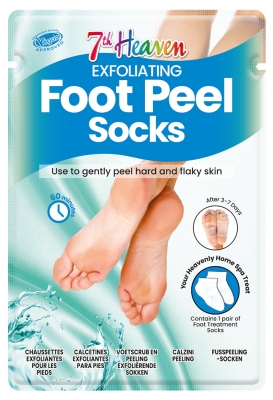 7th Heaven Exfoliating Socks 1 Pair