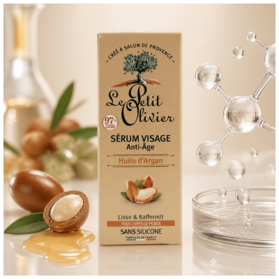 Le Petit Olivier Anti-Age Ansiktsserum Arganolja 30 ml