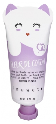 Inuwet Hand and Nail Cream 60 ml - Scent: Fleur de Coton