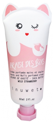 Inuwet Crème Mains et Ongles 60 ml - Senteur : Fraise des Bois