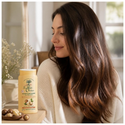 Le Petit Olivier Shampoing Baume Beurre de Karité & Macadamia 250 ml