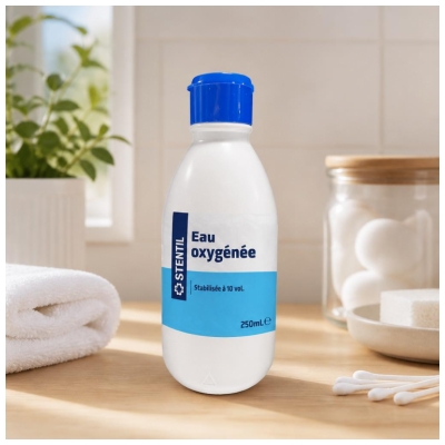 Stentil Stabiliseret Oxygenvand 10 Volumer 250 ml