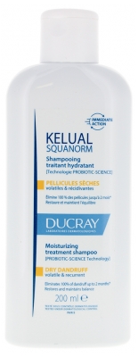 Șampon Tratament Hidratant pentru Mătreață Uscată Ducray Kelual Squanorm 200 ml
