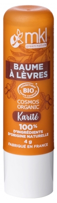 MKL Green Nature Baume à Lèvres Bio 4 g - Goût : Karité