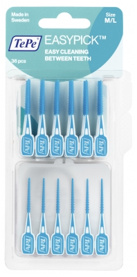 TePe Easypick Toothpick 36 Pieces - Size: Size M/L