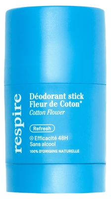 Respire Desodorante en Barra Flor de Algodón Orgánico 50 g