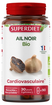 Superdiet Ail Noir Bio 90 Gélules