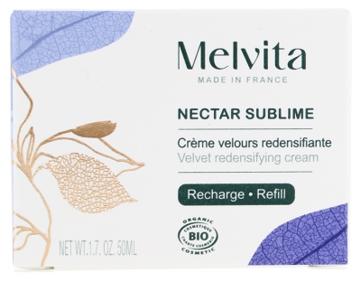 Melvita Nectar Sublime Crème Velours Redensifiante Recharge Bio 50 ml