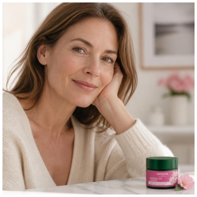 Weleda Silottava Päivävoide Ruusunmarjalla & Valkoisella Teellä 40 ml