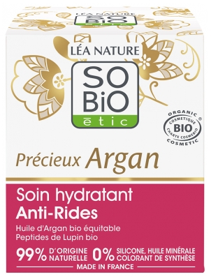 Léa Nature SO BIO étic Précieux Argan Soin Hydratant Anti-Rides Bio 50 ml