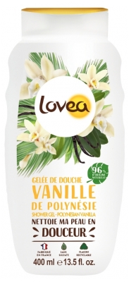 Lovea Gelée de Douche Vanille de Polynésie 400 ml