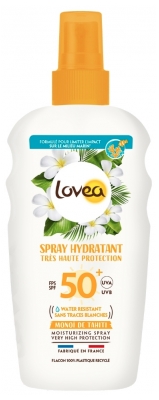 Lovea Spray Hydratant Monoï de Tahiti Très Haute Protection SPF50+ 150 ml