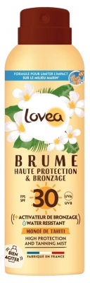 Lovea Brume Haute Protection & Bronzage Monoï de Tahiti SPF30 150 ml