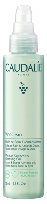 Caudalie Vinoclean Pflegeöl zum Entfernen von Make-up 75 ml