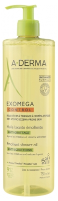 A-DERMA Exomega Control Emollient Shower Oil Anti-Scratching 750ml