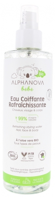 Alphanova Baby Ekologisk Svalkande Stylingvatten 200 ml
