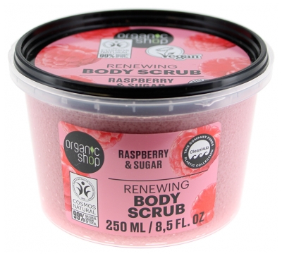 Organic Shop Body Scrub Gommage Peau Neuve Corps Framboise 250 ml