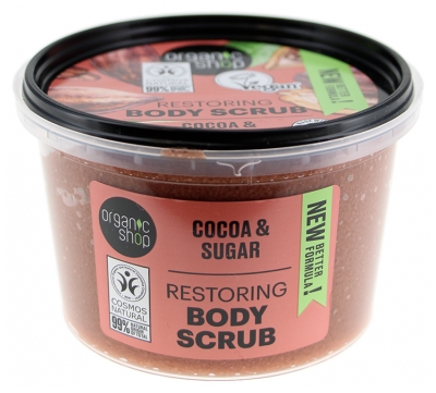 Organic Shop Scrub Corpo Burro di Cacao Rigenerante 250 ml