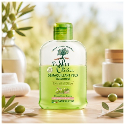 Le Petit Olivier Démaquillant Yeux Waterproof Extrait d'Olive 125 ml