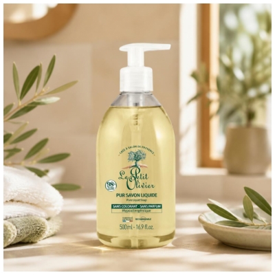 Le Petit Olivier Pur Savon Liquide Rechargeable 500 ml