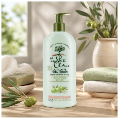 Le Petit Olivier Feuchtigkeitsspendende Körpermilch Olivenöl 250 ml