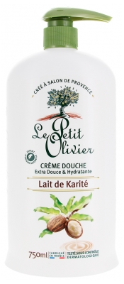 Le Petit Olivier Crème Douche Extra Douce & Hydratante Lait de Karité 750 ml