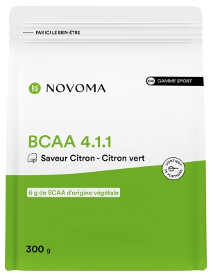 Novoma BCAA 4.1.1 Saveur Citron - Citron Vert 300 g