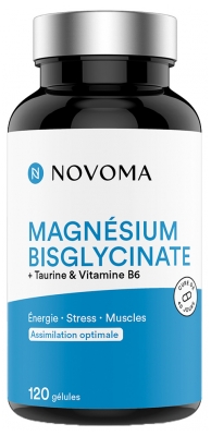 Novoma Bisglicynian Magnezu 120 Kapsułek